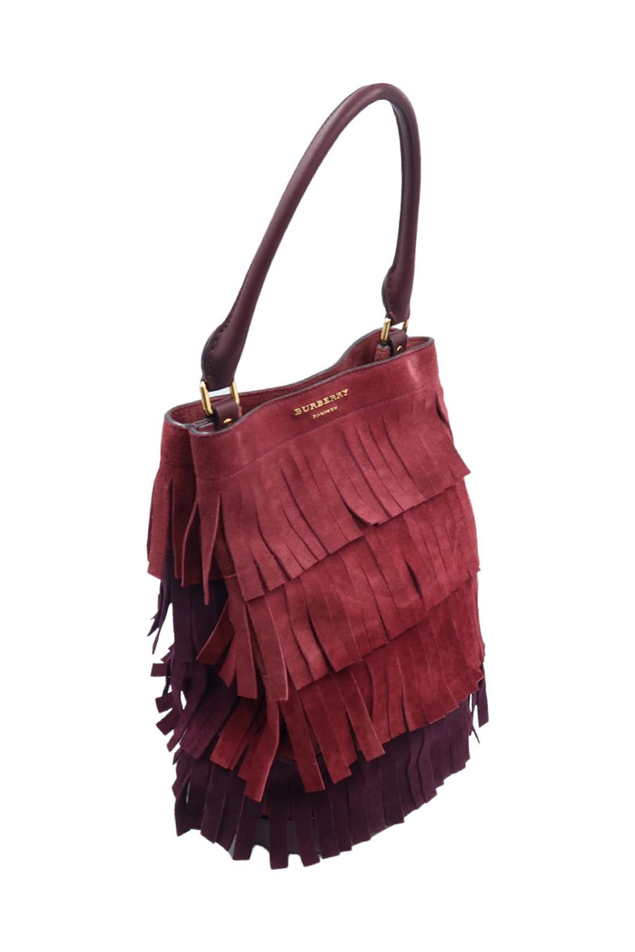 Burberry fringe sale bag