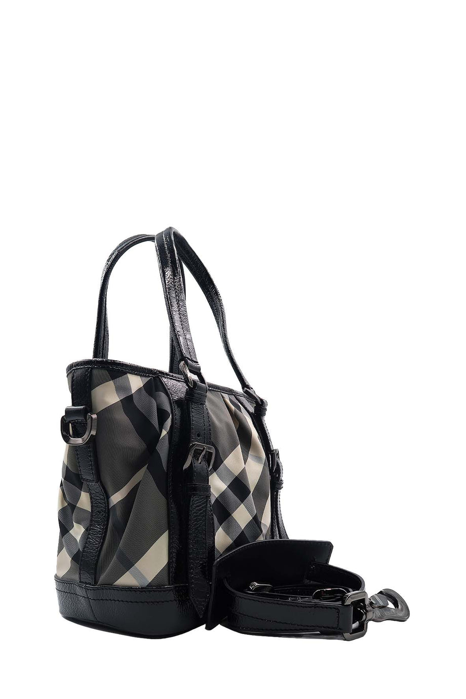 Burberry check Lowry outlets tote