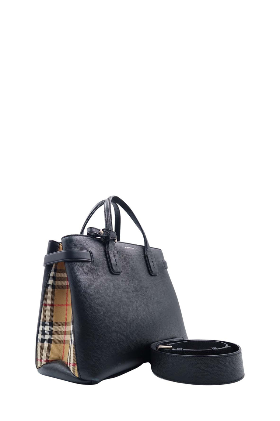 Burberry medium banner vintage check clearance bag