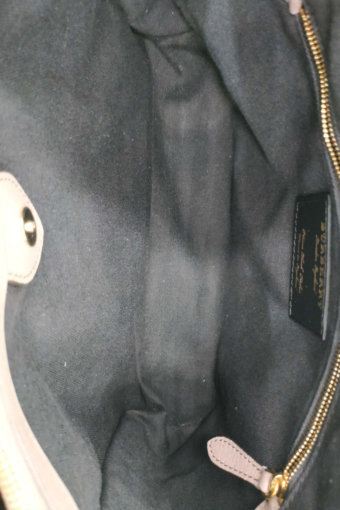 Medium Banner Top Handle Bag Grey - Second Edit