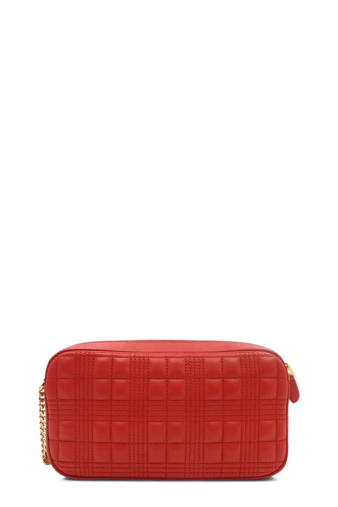 Burberry Quilted TB Camera Bag Bright Red - Style Theory Shop