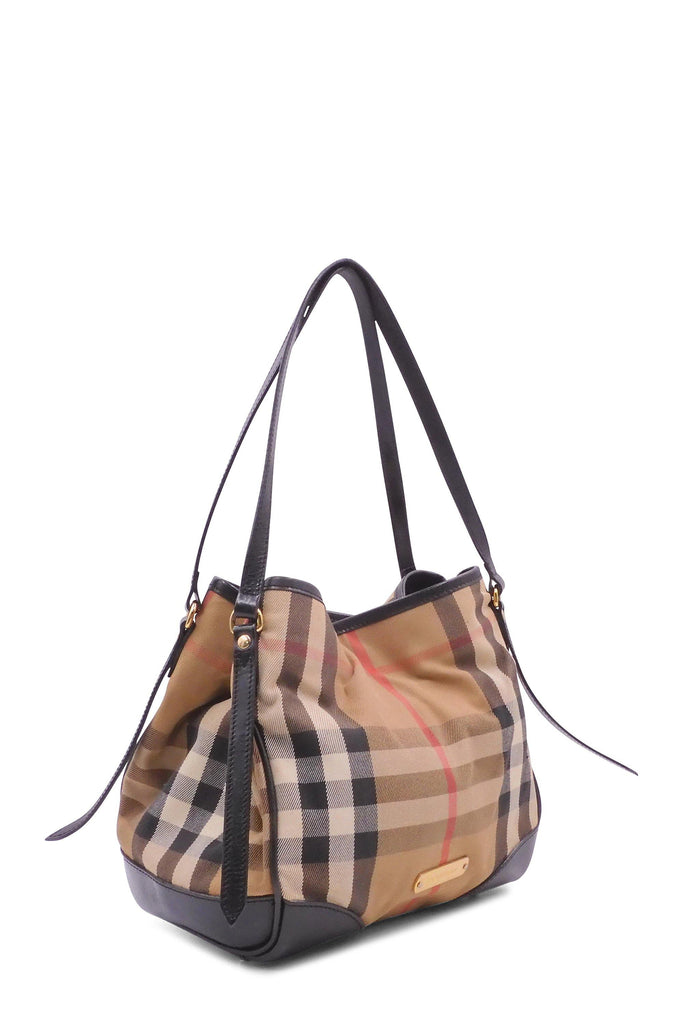 Small Canterbury House Check Tote Brown - Second Edit