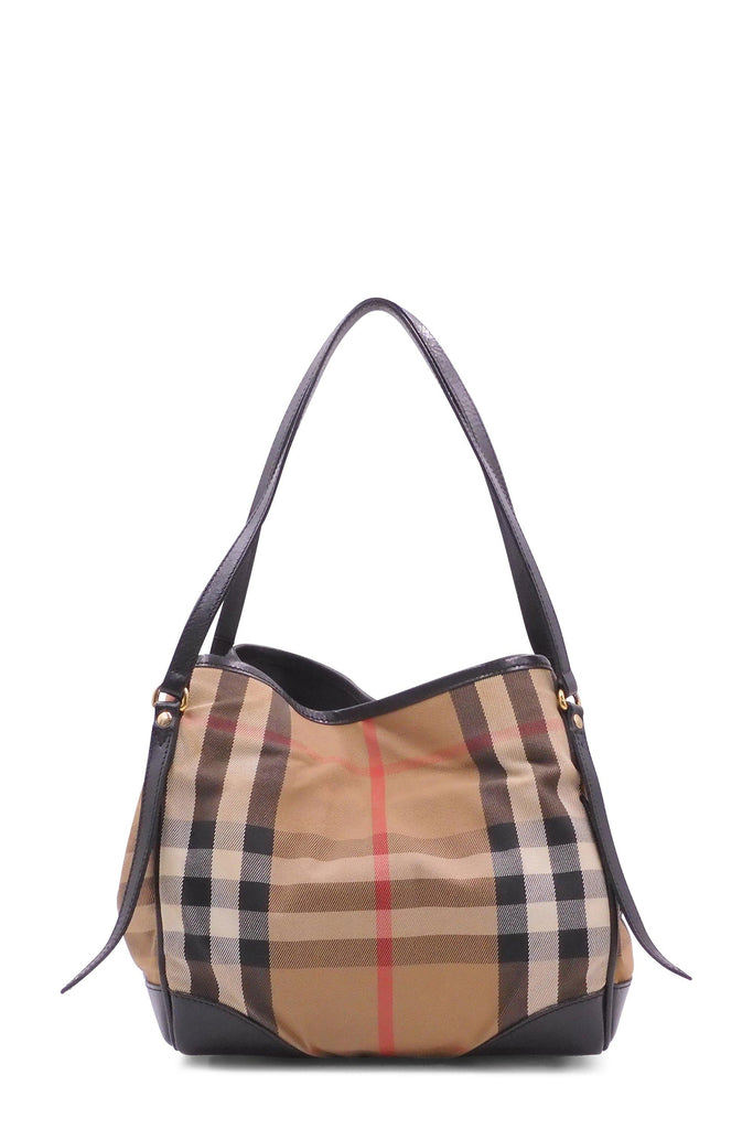 Small Canterbury House Check Tote Brown - Second Edit