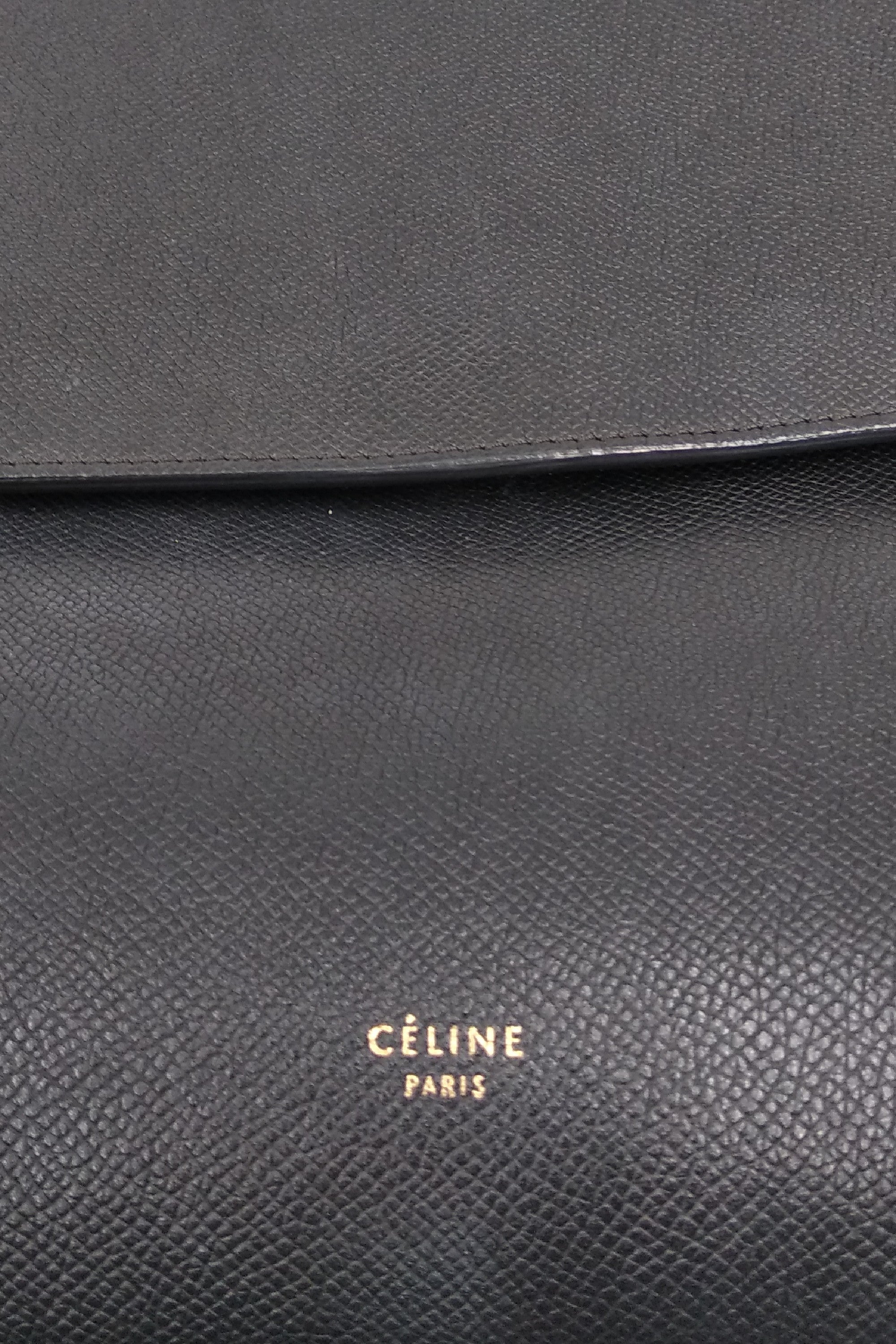 Celine // Black Mini Belt Bag – VSP Consignment