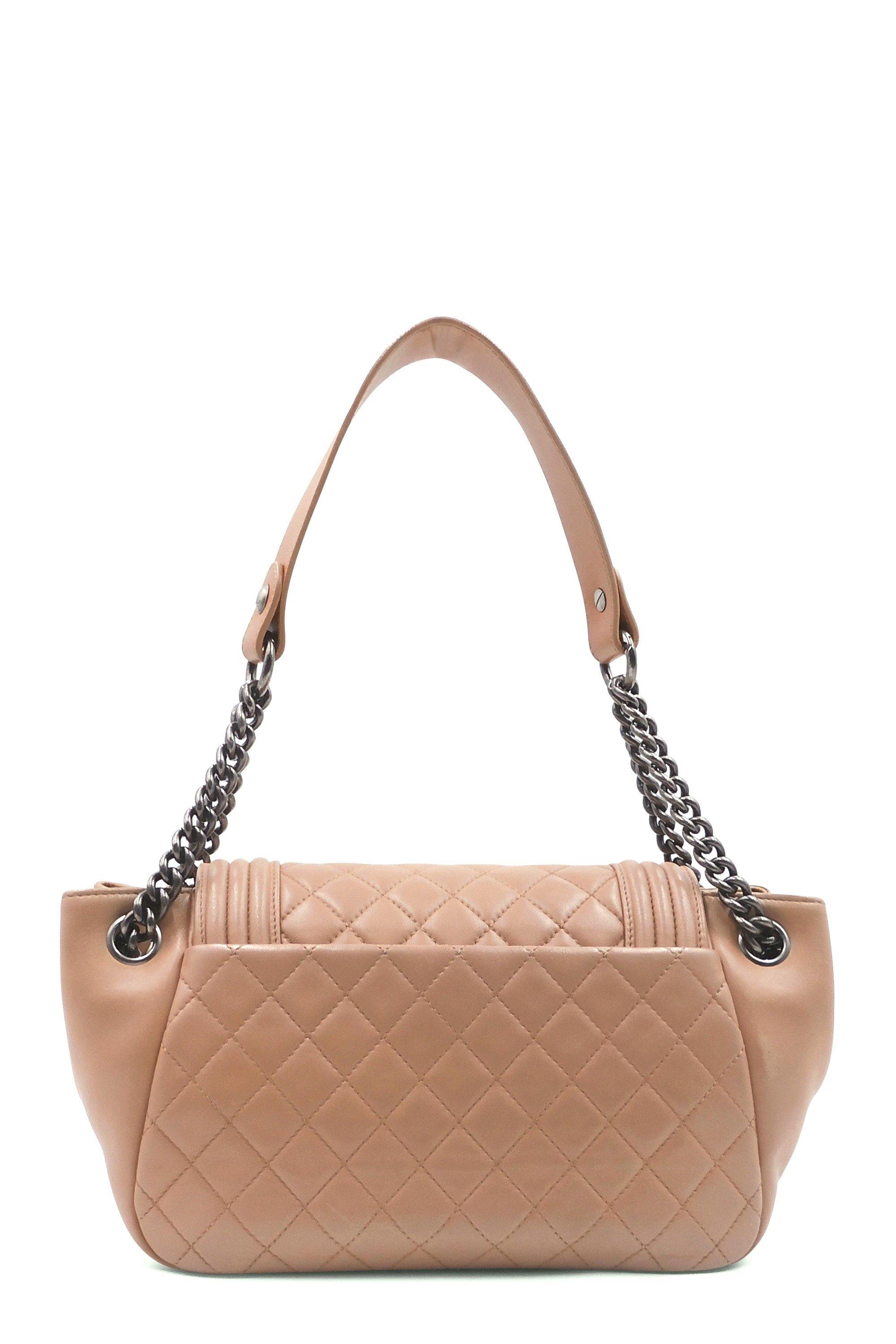 Chanel Puzzle Bag with Flap, Patent Black/Gold