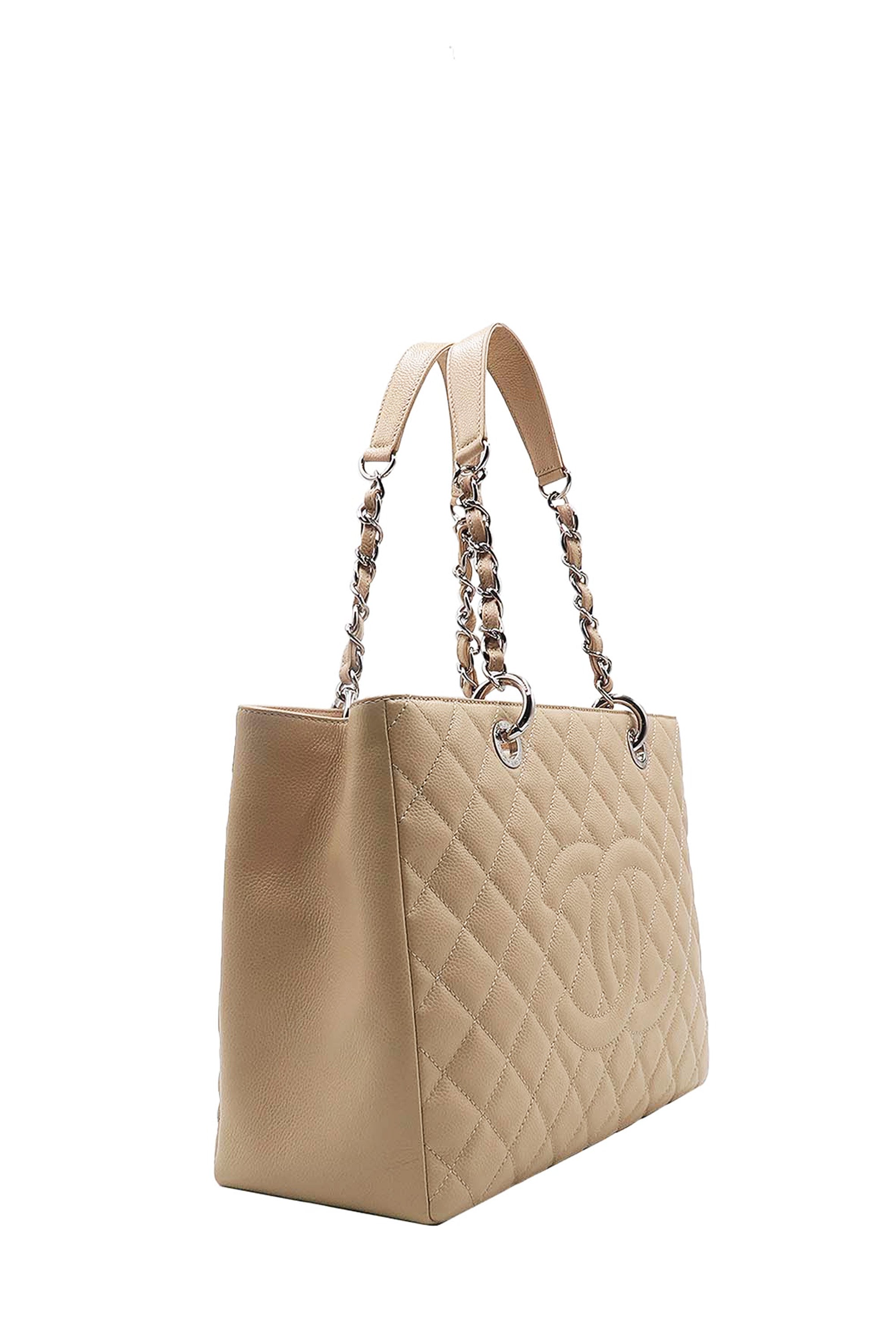 Chanel Beige GST Grand Shopping Tote Bag – The Closet
