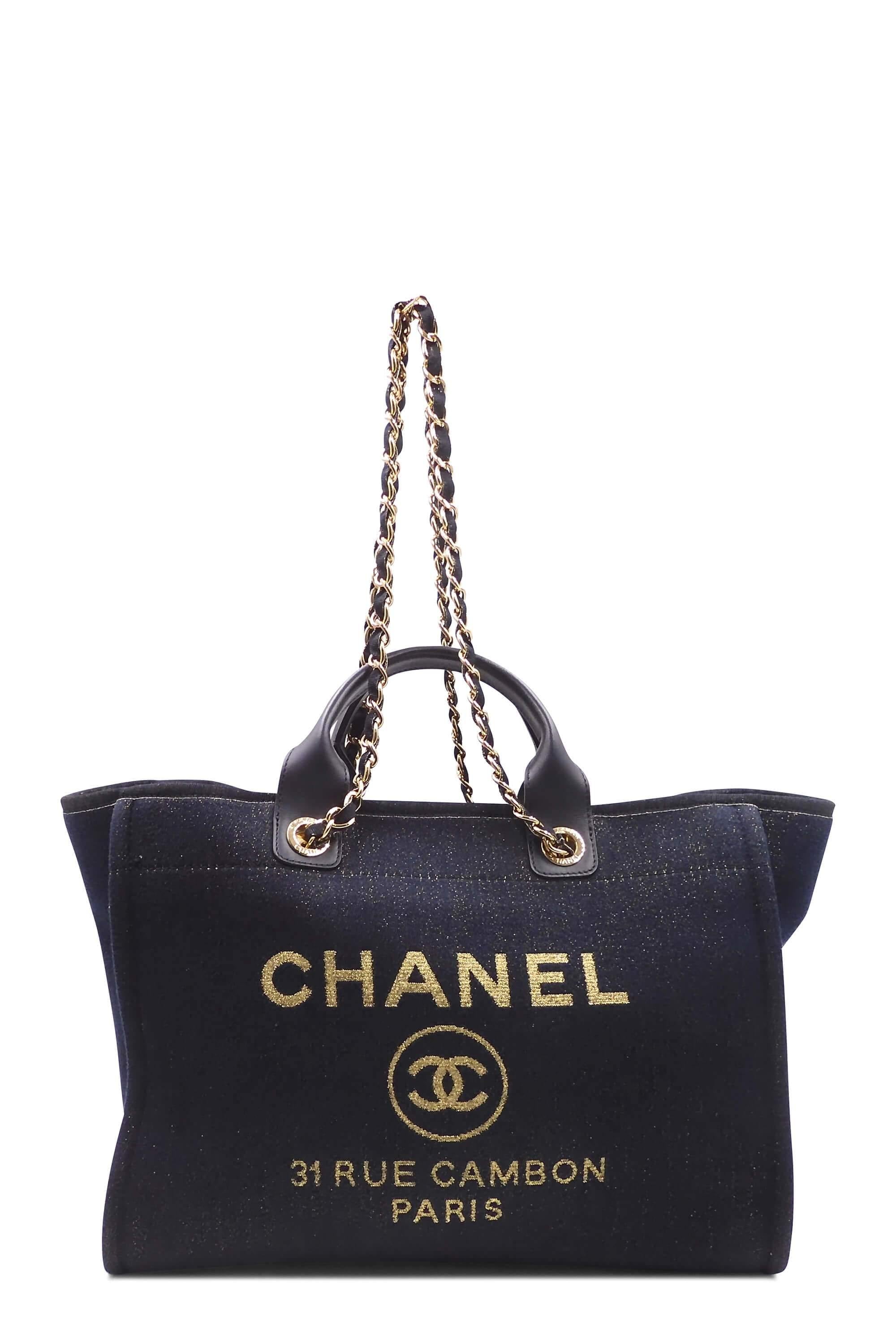Chanel Medium Deauville Tote Large