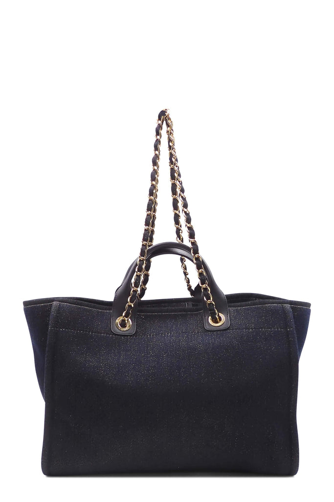Chanel Medium Deauville Tote Blue - Style Theory Shop
