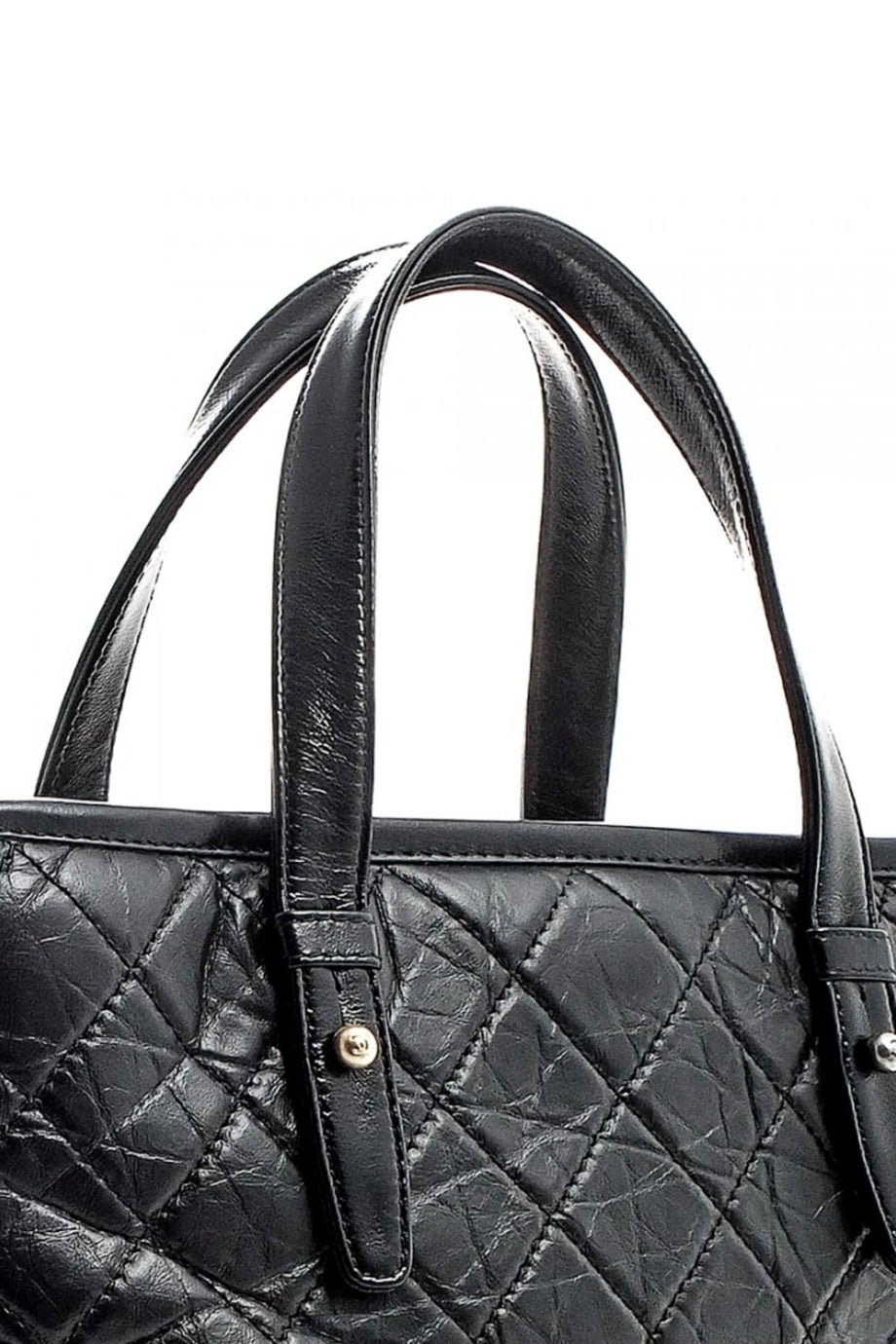 Medium Gabrielle Shopping Tote Black