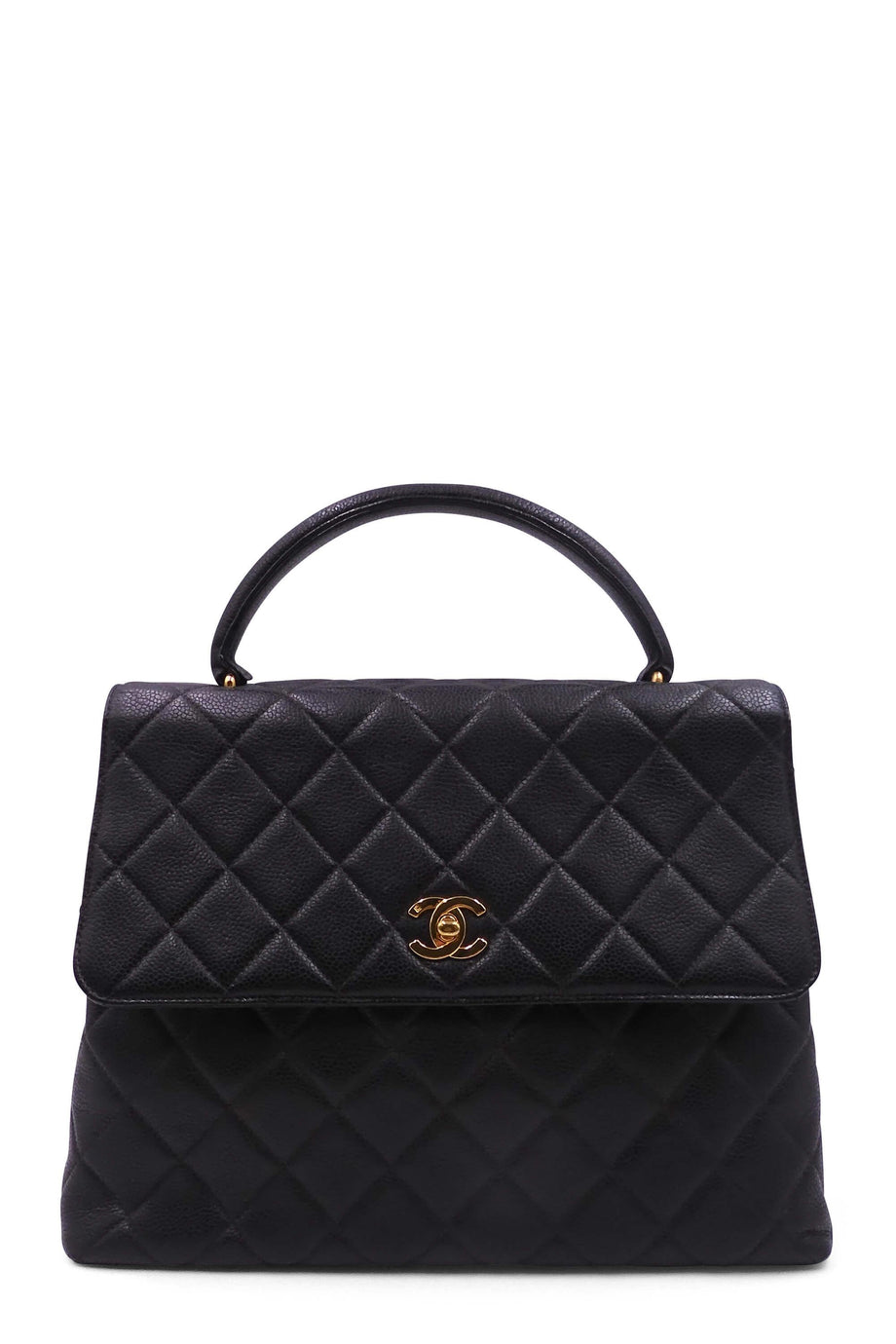 Buy Authentic, Preloved Chanel Quilted Vintage Kelly Bag Black Bags from  Second Edit by Style Theory
