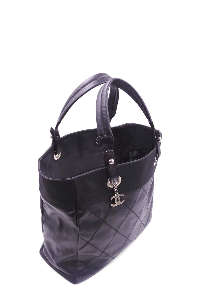 Chanel Small Paris-Biarritz Tote Black - Style Theory Shop
