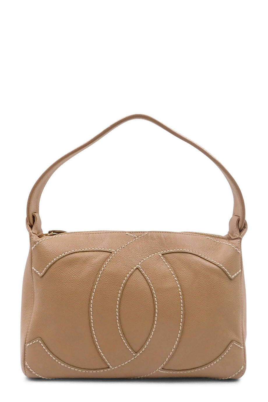 Buy Authentic Preloved Chanel Vintage CC Shoulder Bag Beige Bags from Second Edit by Style Theory