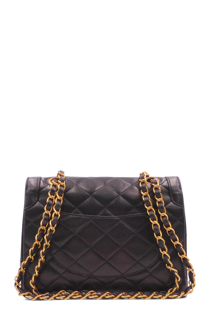 Vintage Paris Double Flap Bag Black - Second Edit