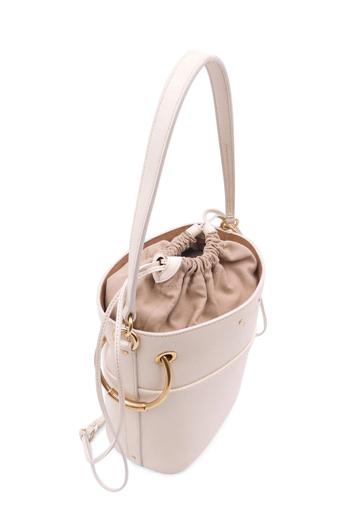 Small Roy Bucket Bag Natural White - Second Edit