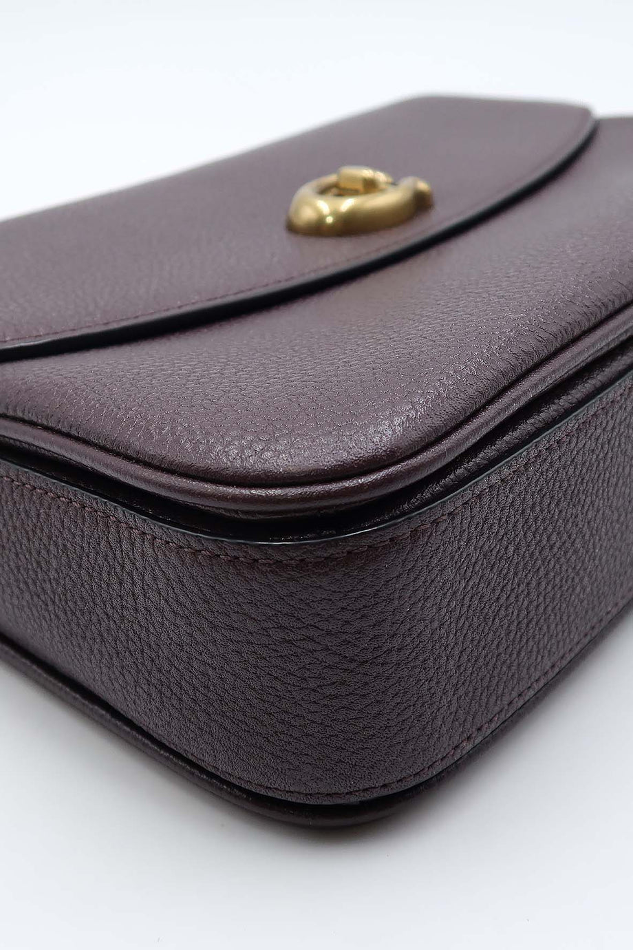 Coach crossbody clutch oxblood hot sale