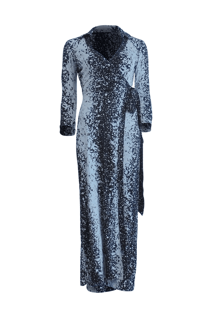 Long Wrap Dress - Second Edit