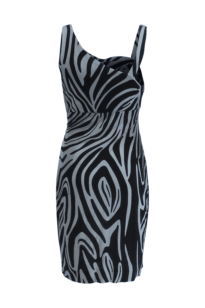 One shoulder with Single Strap Dress - Second Edit