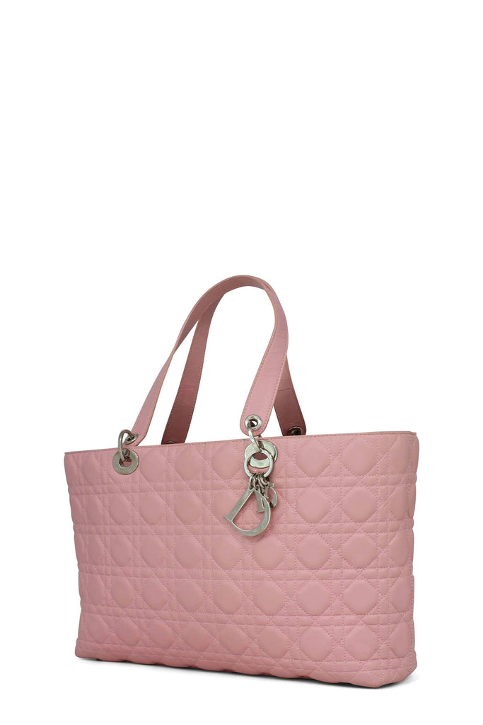 Dior Quilted Cannage Tote Pink - Style Theory Shop
