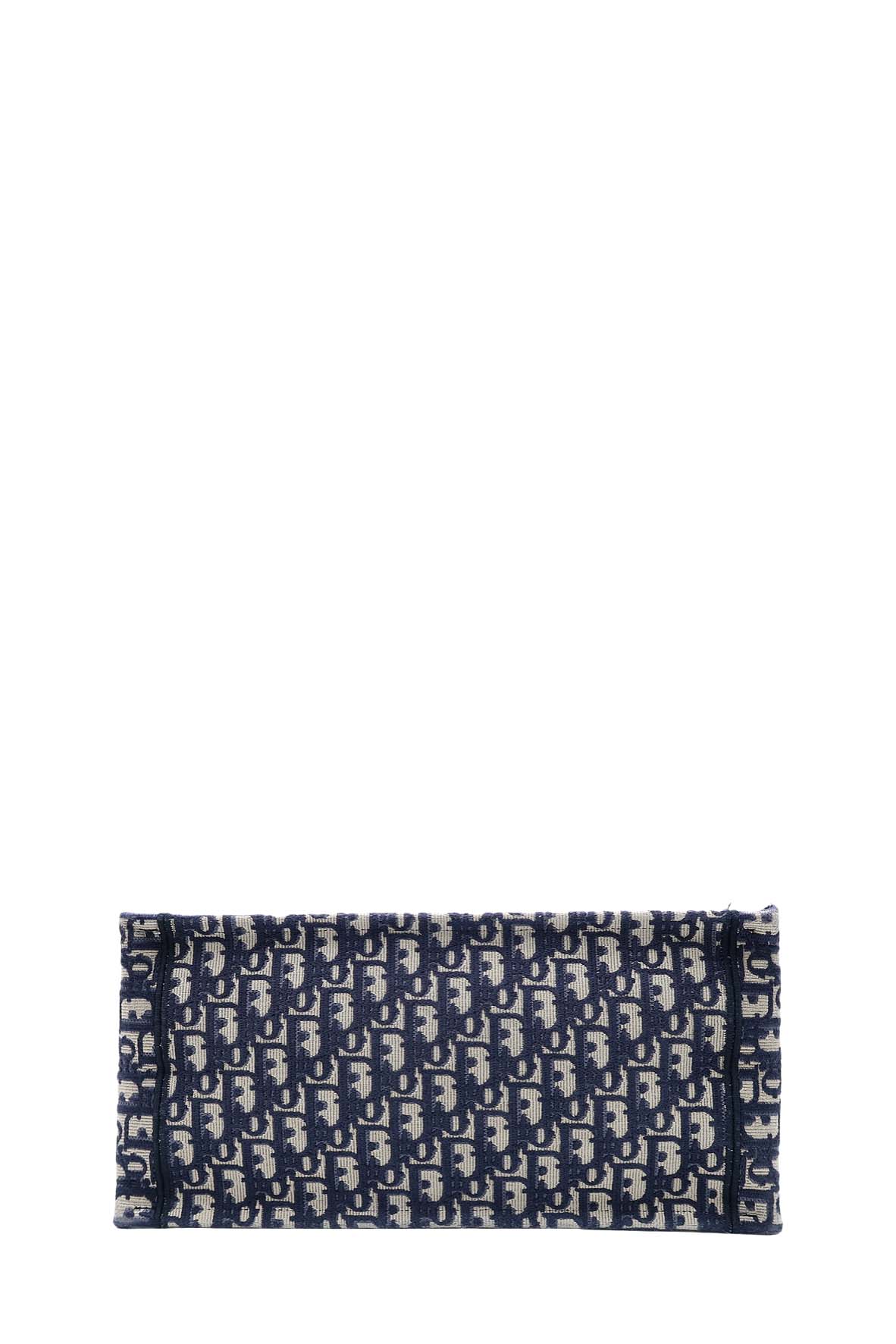 Dior Small Book Tote Navy Oblique – DAC