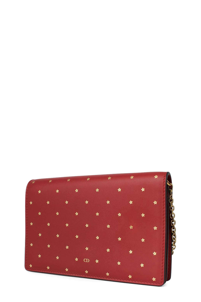 Dior Star Print Crossbody Bag Red - Style Theory Shop