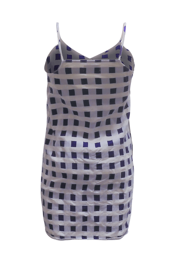 Checkered Midi Dress - Second Edit