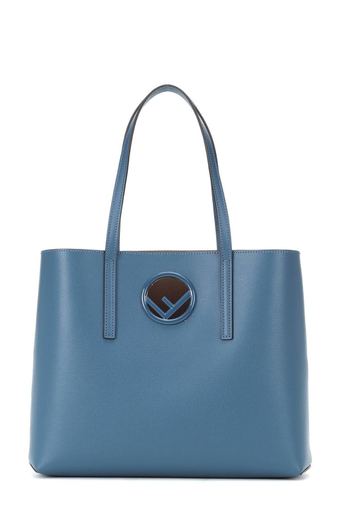 F Is  Shopping Tote Whale Blue - Second Edit