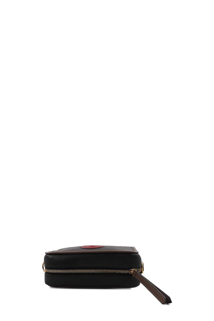 Mini Camera Case Black with Logo Emblem - Second Edit