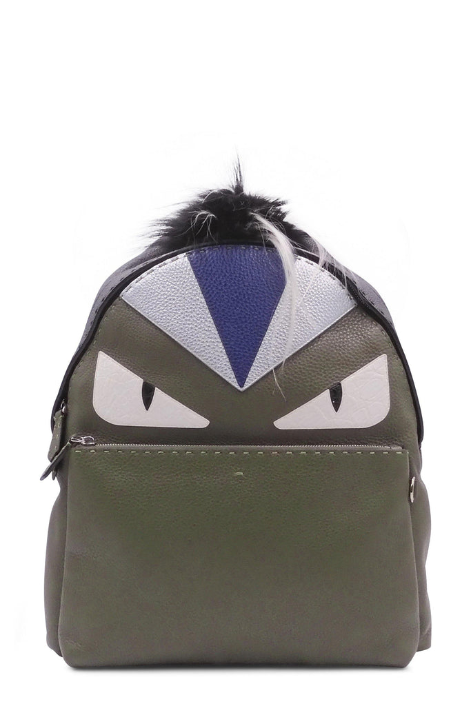 Monster Eyes Backpack Green - Second Edit