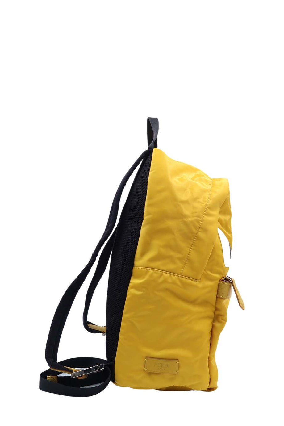 Nylon Monster Eyes Backpack Yellow Second Edit