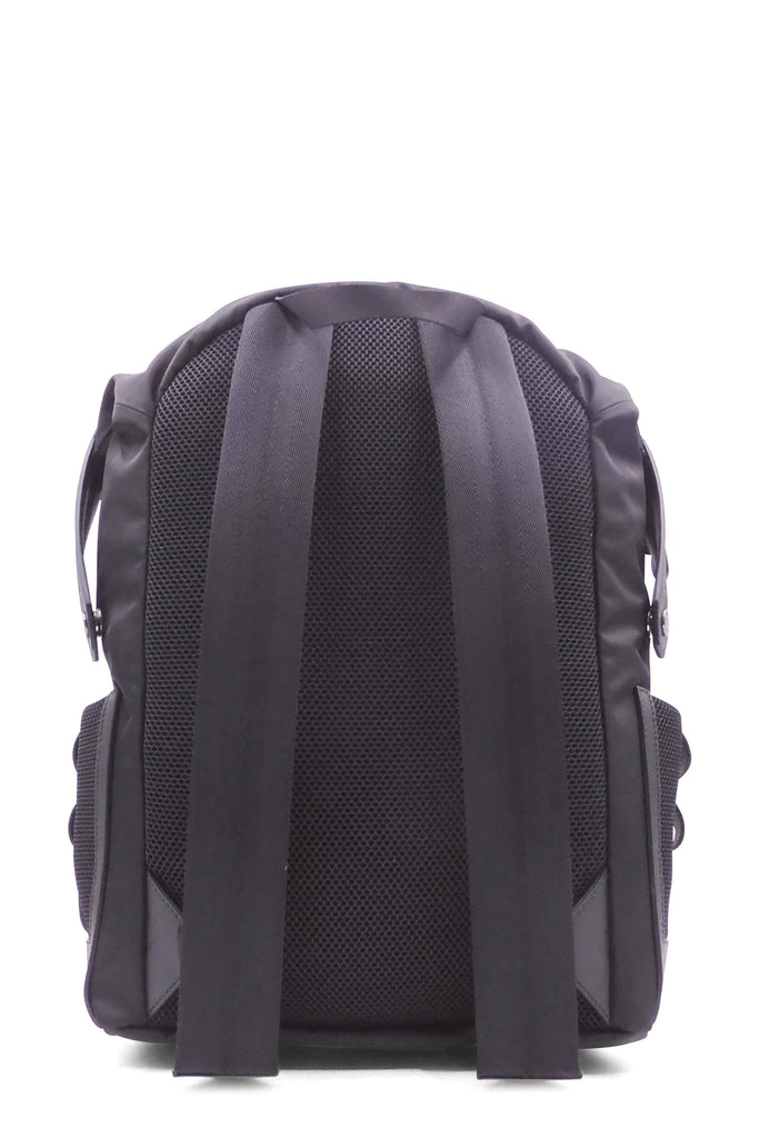 Zucca Embossed Trimmed Backpack Black - Second Edit