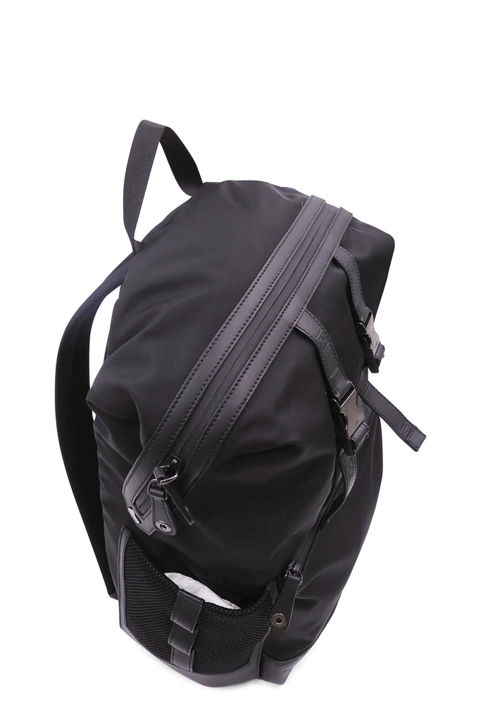 Zucca Embossed Trimmed Backpack Black - Second Edit