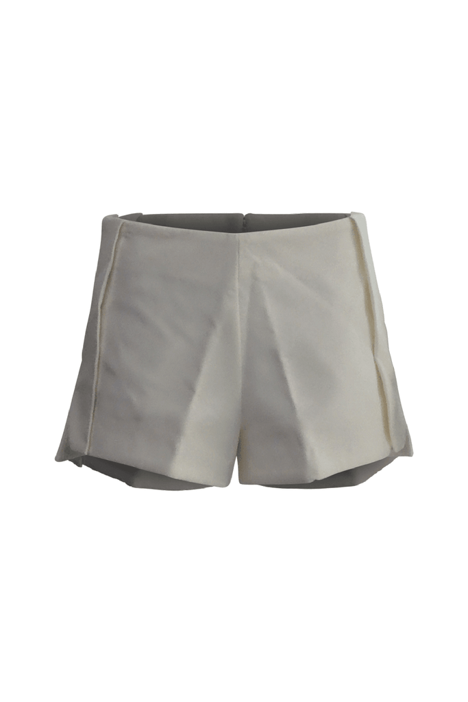 Slow Goodbye Shorts in White - Second Edit