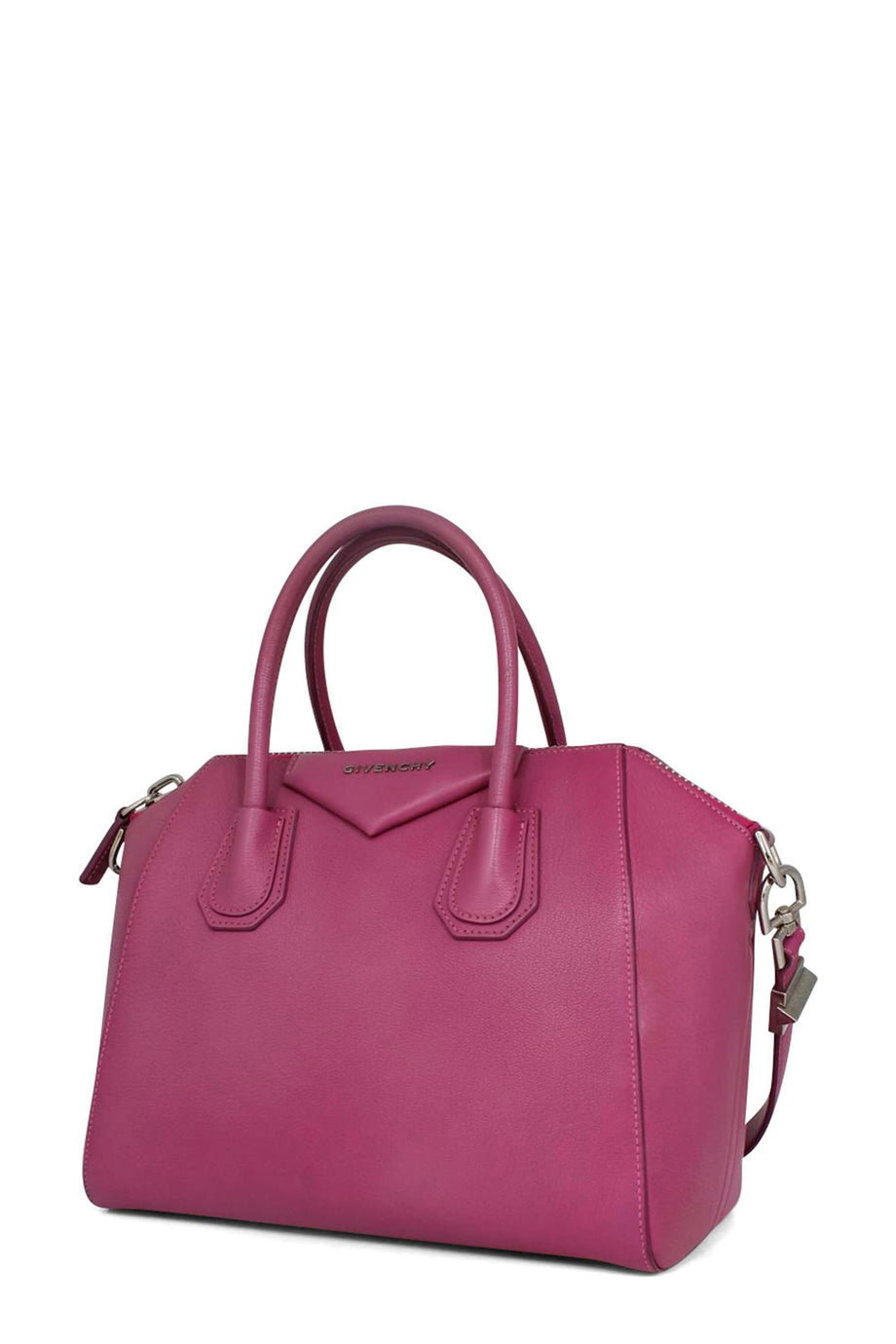Givenchy Pink Sugar Goatskin Small Antigona Bag - Yoogi's Closet