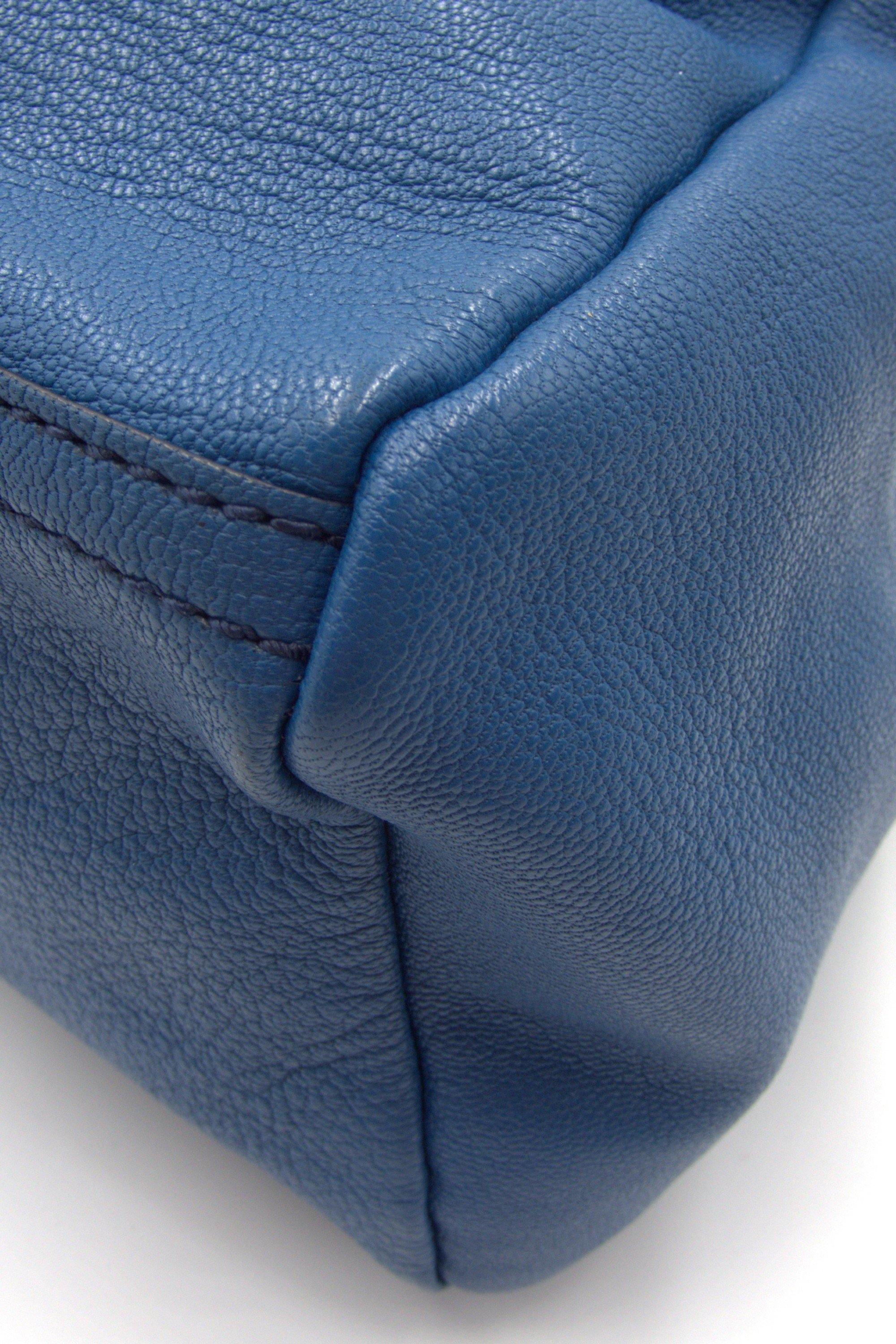 Givenchy Night Blue Calfskin Leather Small Pandora Bag – The Closet New York