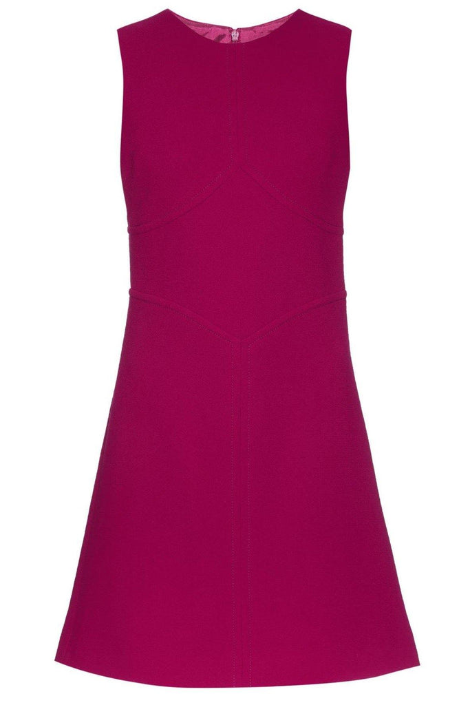 Goat Wool Crepe A-line Dress - Style Theory Shop