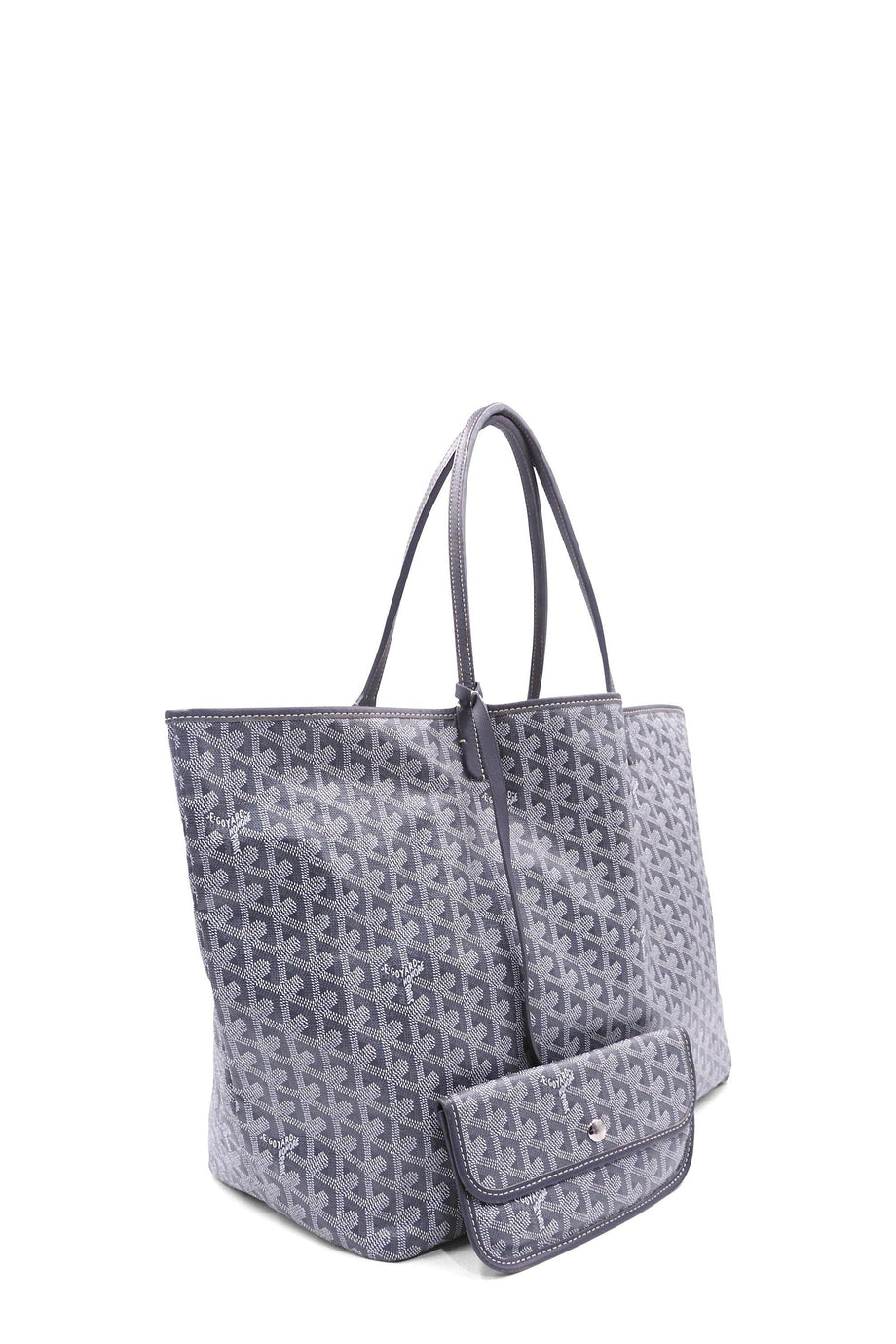 Goyard Green Goyardine Canvas & Chevroches Calfskin Saint Louis PM Tote,  2022 Available For Immediate Sale At Sotheby's