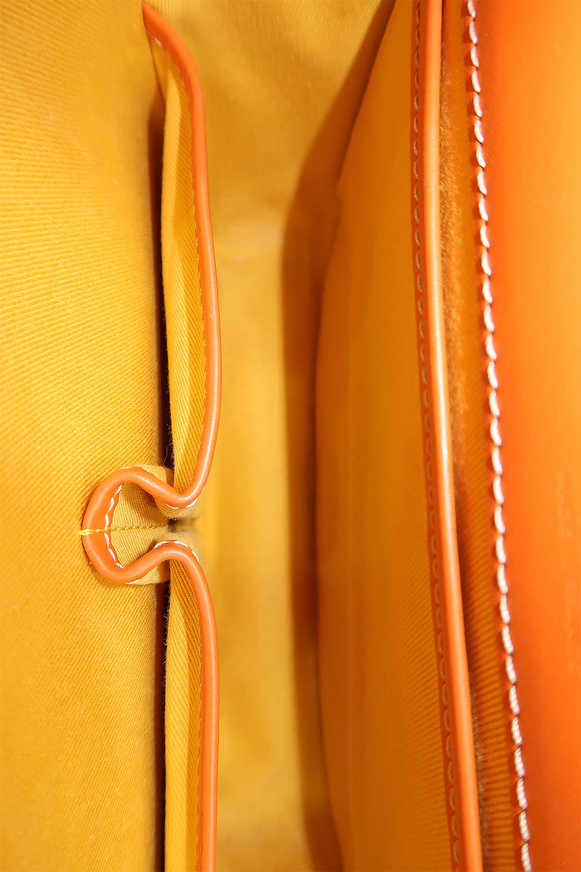 Goyard Orange Goyardine Coated Canvas and Leather Belvedere II PM Bag Goyard