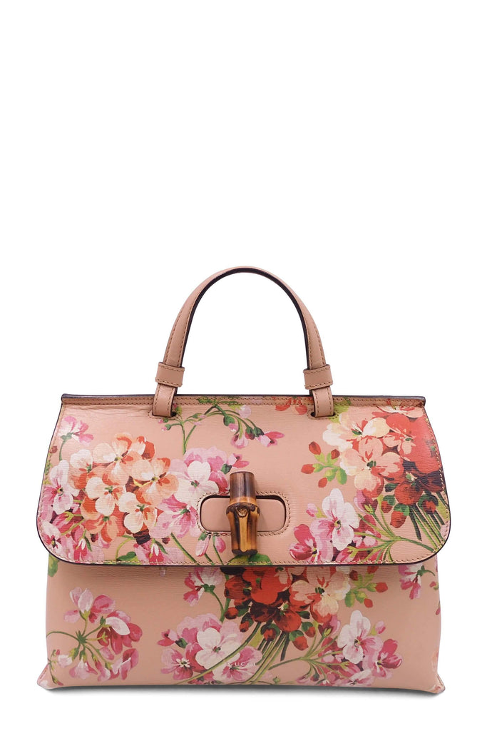 Shop preloved and authentic Bamboo Blooms Daily Bag Peach Bags by Gucci from Second Edit in {{ shop.address.country }}