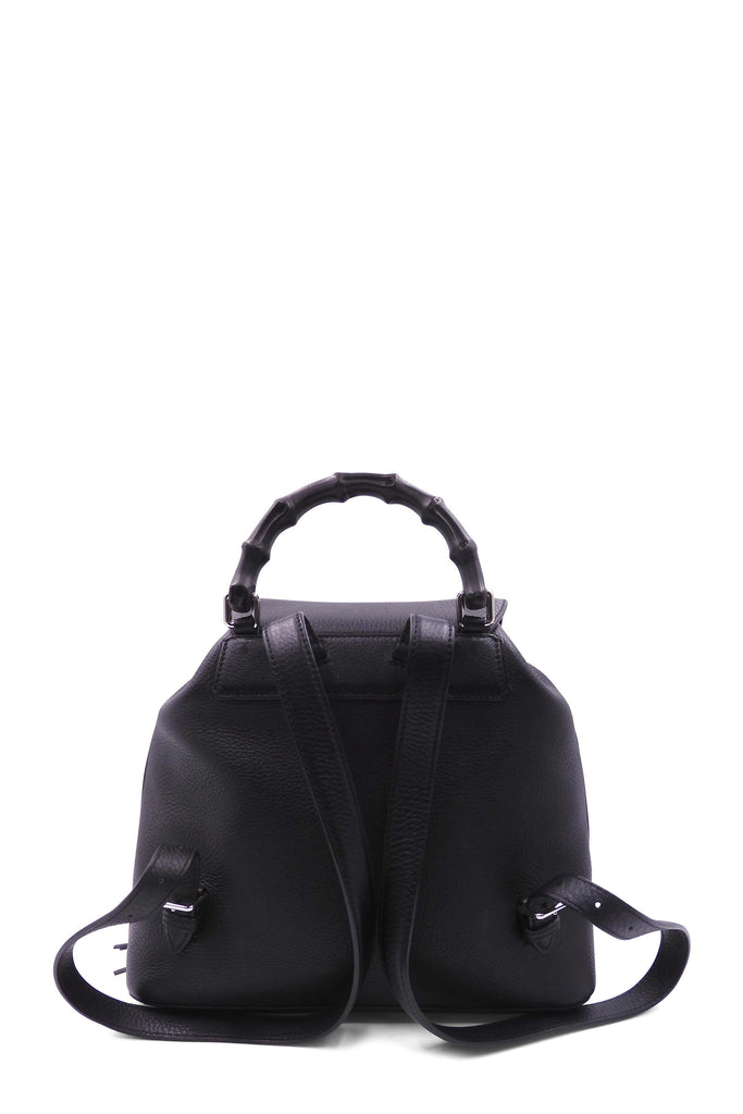 Shop preloved and authentic Bamboo Daily Backpack Black Bags by Gucci from Second Edit in {{ shop.address.country }}