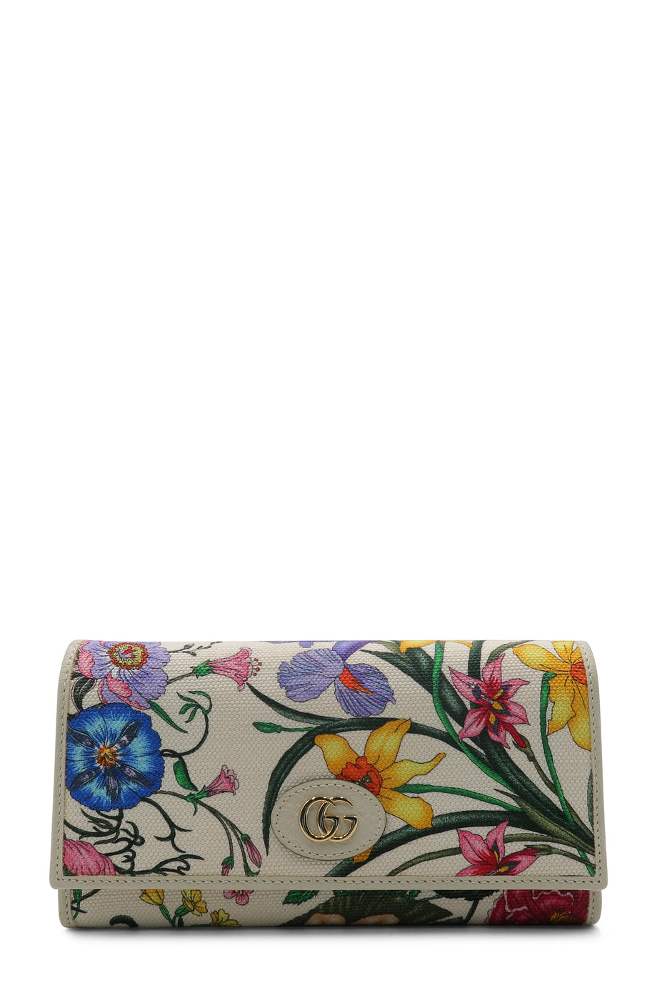 Buy Authentic Preloved Gucci Flora Wallet on Chain White Multicolor Bags from Second Edit by Style Theory