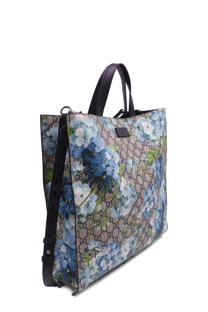 Gucci GG Blooms Top Handle Blue Blooms - Style Theory Shop