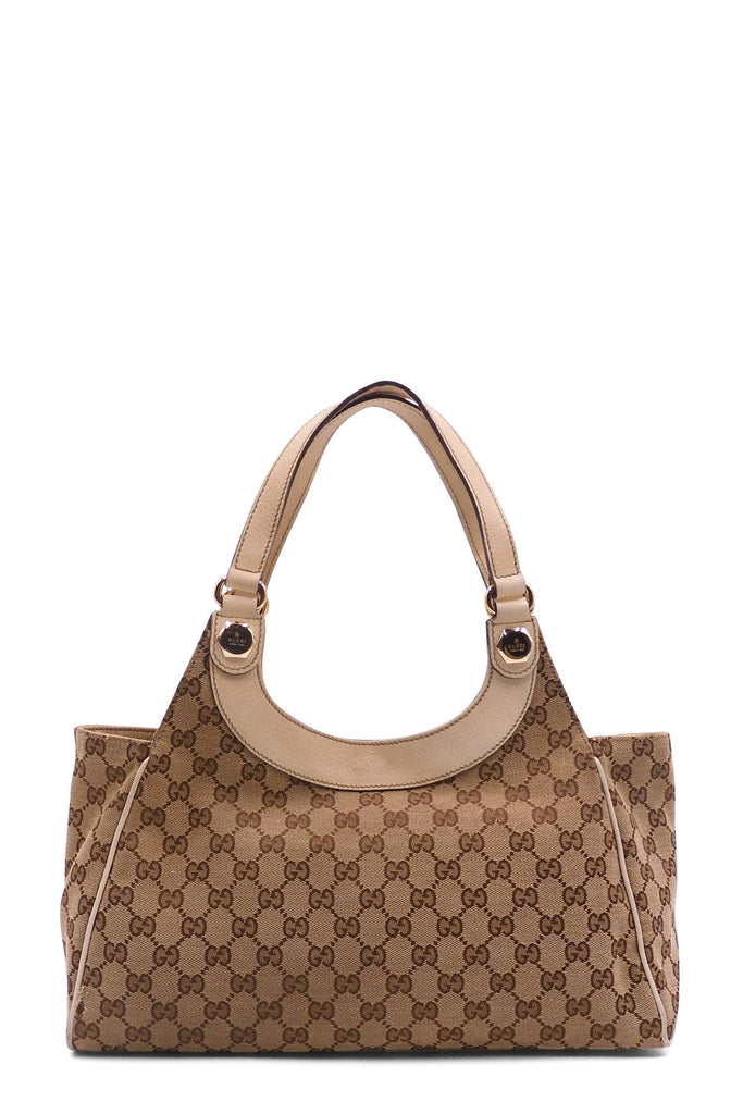 GG Canvas Charmy Shoulder Bag Brown - Second Edit