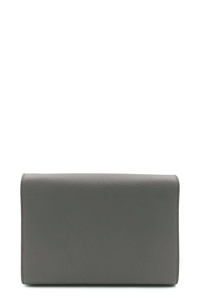 GG Marmont Leather Mini Chain Bag Grey - Second Edit