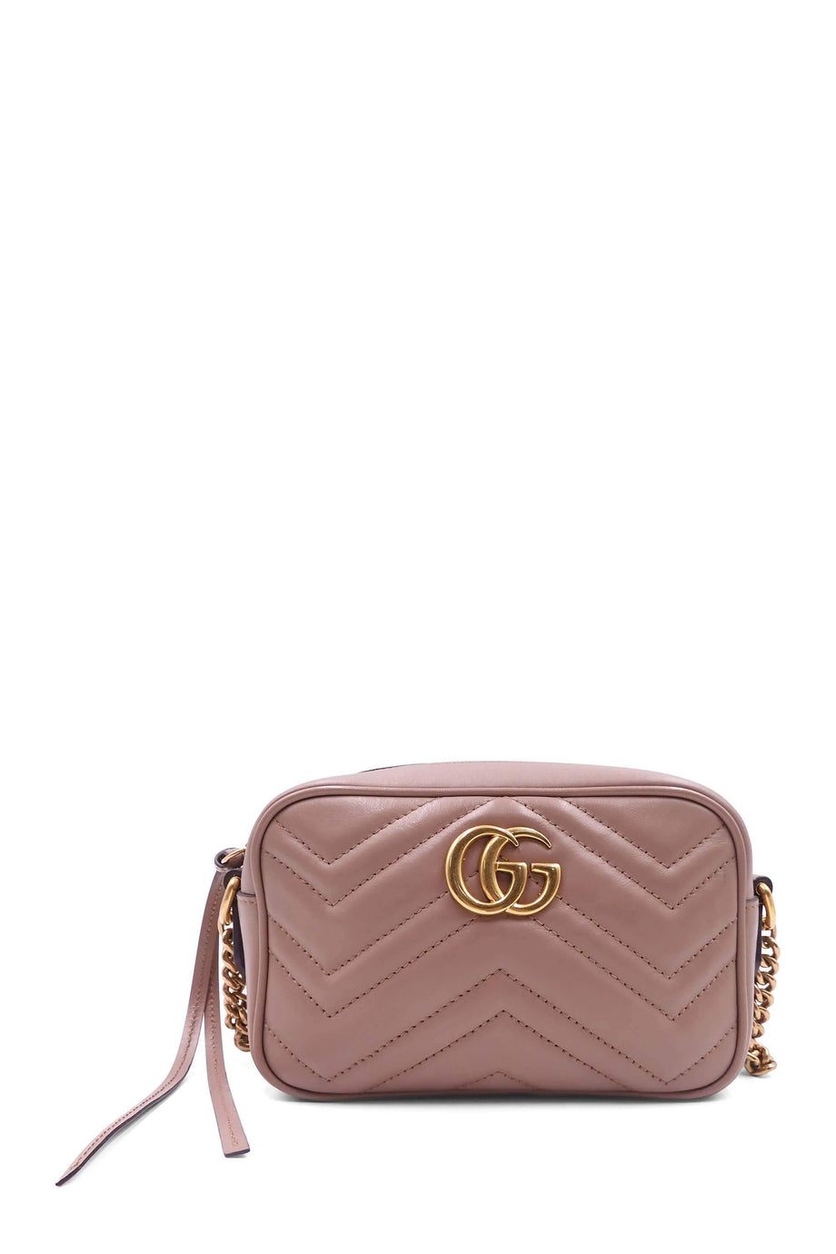 Buy Authentic, Preloved Gucci GG Marmont Matelasse Mini Bag Dusty Pink Bags  from Second Edit by Style Theory