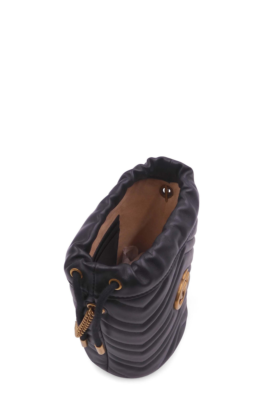 Gg marmont 2.0 clearance mini leather bucket bag