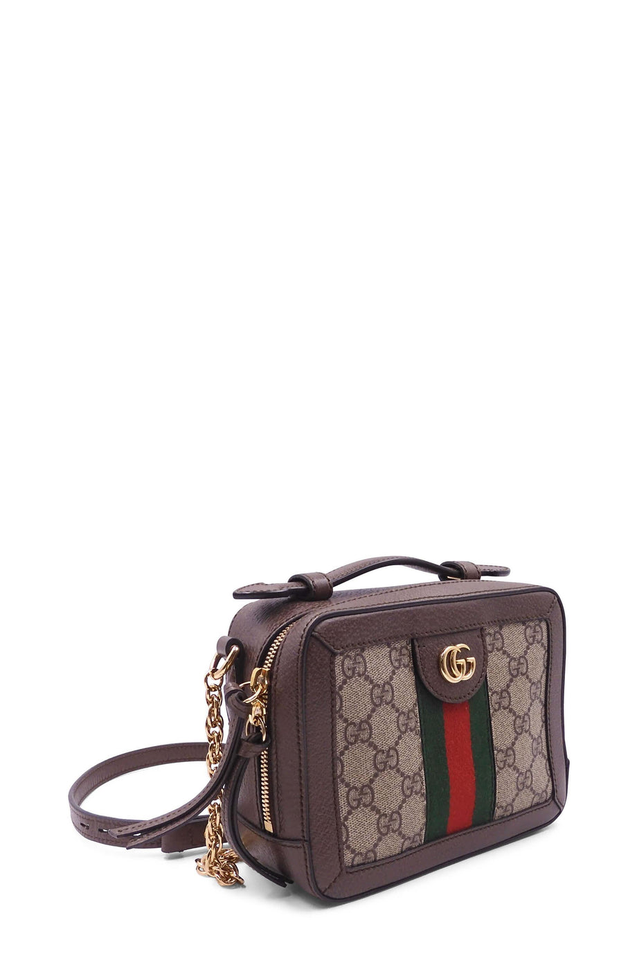 Buy Authentic Preloved Gucci GG Supreme Ophidia Mini Shoulder Bag Brown Bags from Second Edit by Style Theory