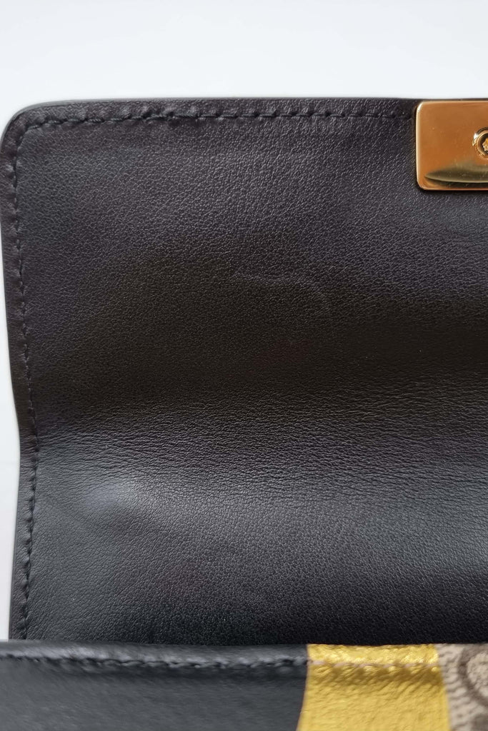 GG Supreme Small Padlock Bag Black Multicolor - Second Edit