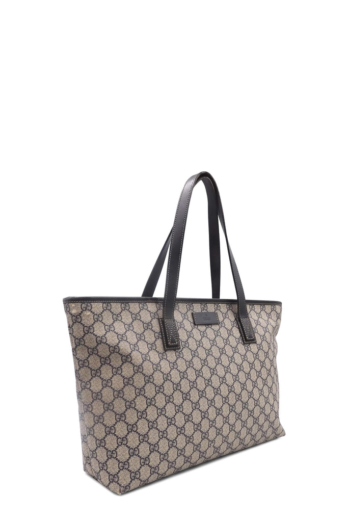 Gucci GG Supreme Tote Navy - Style Theory Shop