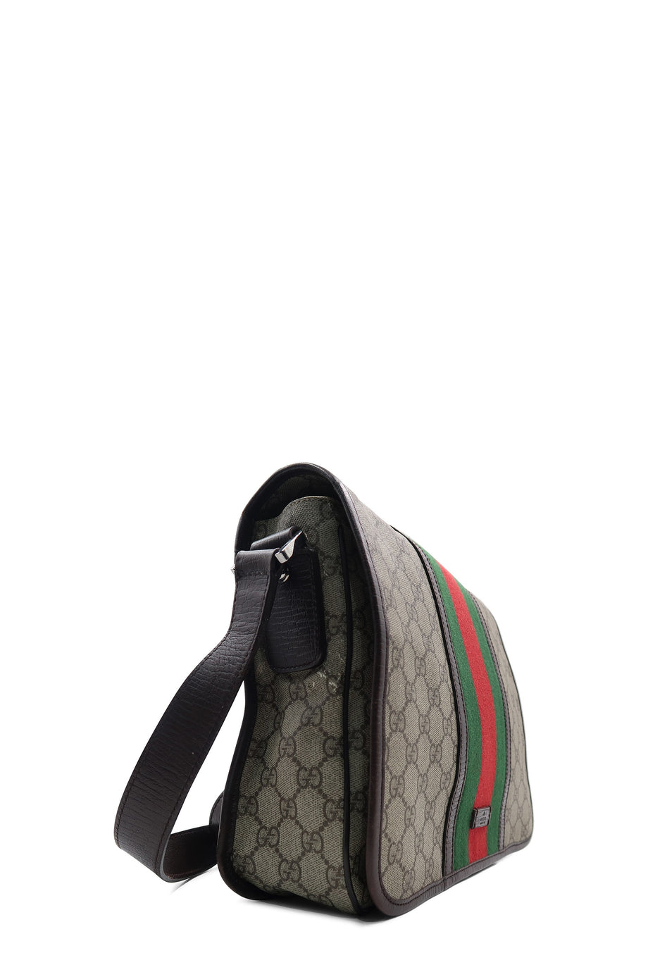 Gucci // Beige GG Supreme Monogram Messenger Bag – VSP Consignment