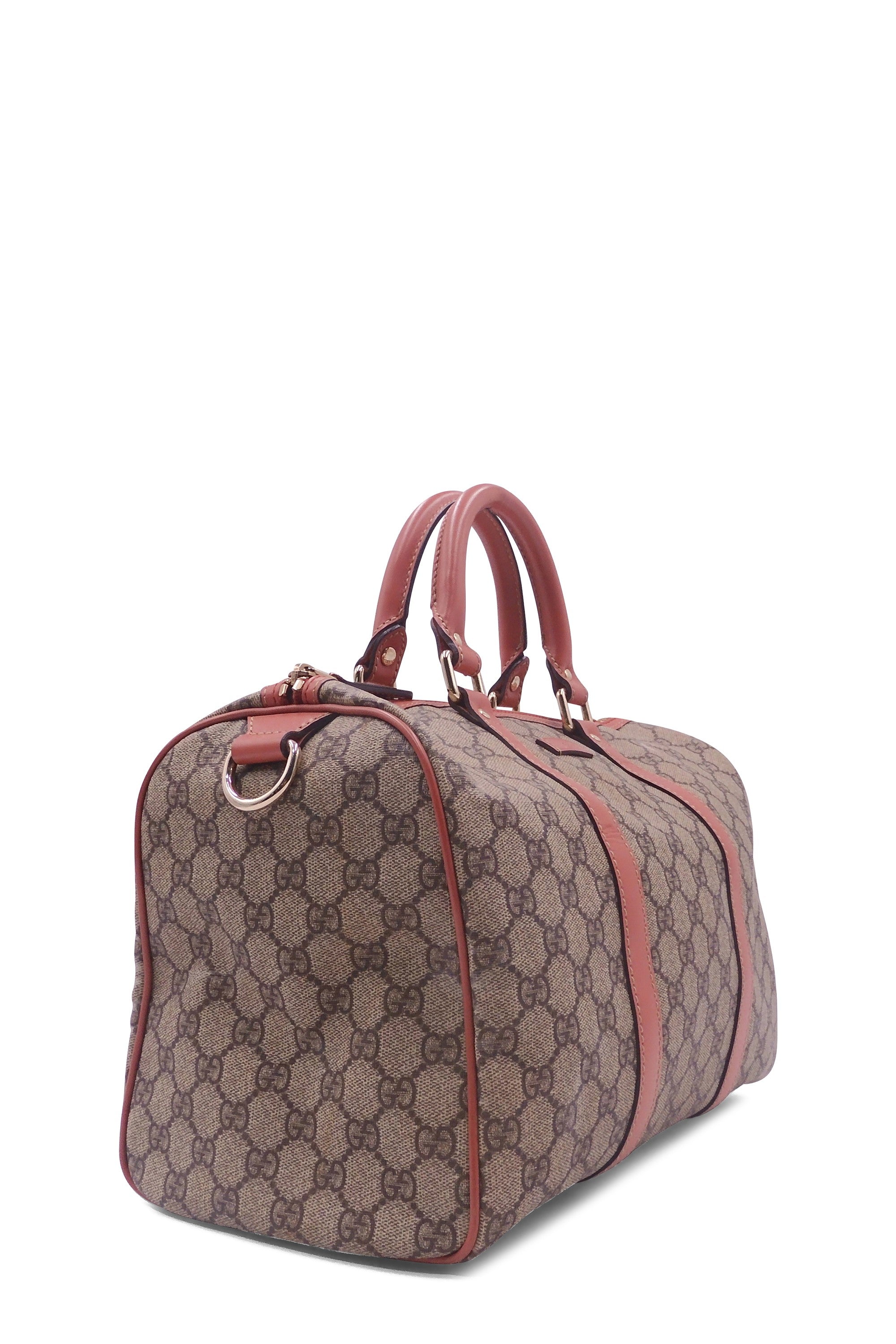 Ophidia Gucci Boston Bag Pink Leather ref.861520 - Joli Closet